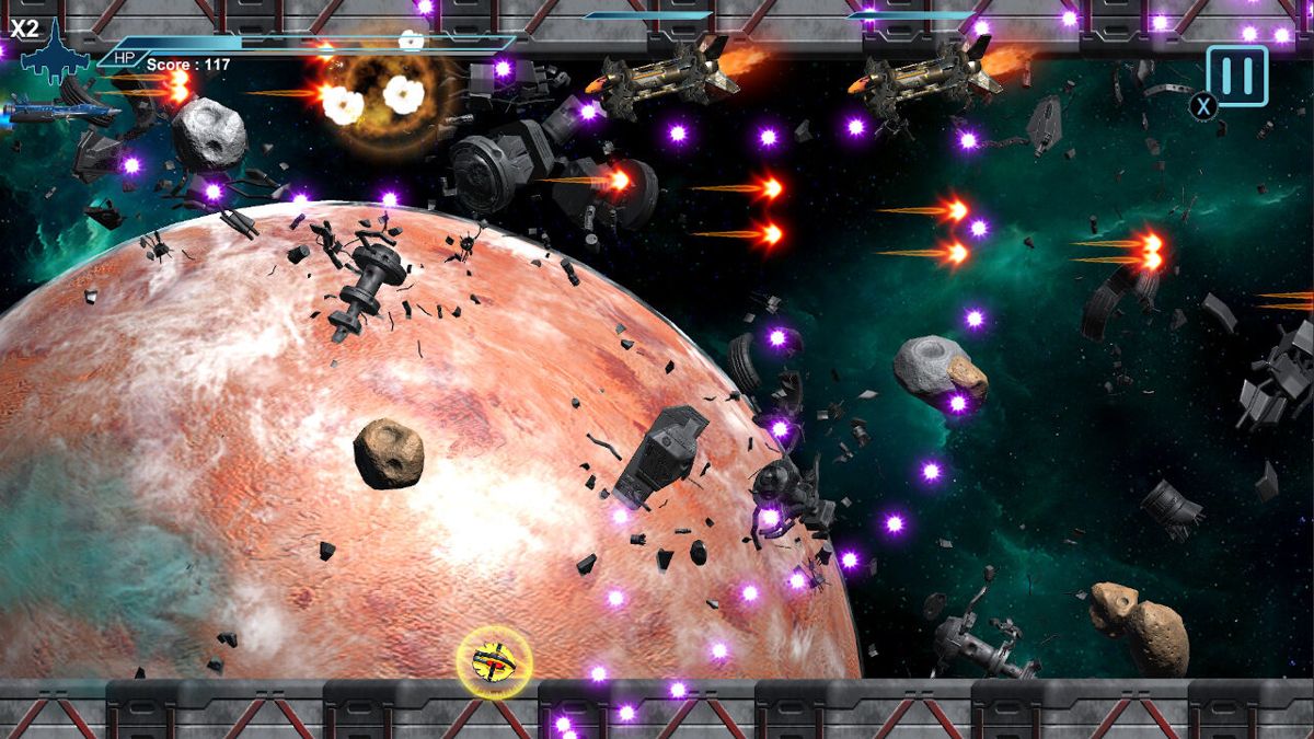Galactic Invasion Defender Screenshot (Nintendo.co.jp)