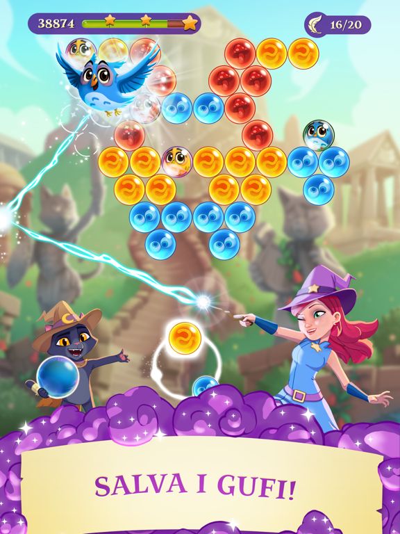 Bubble Witch 3 Saga Screenshot (iTunes Store (Italy))