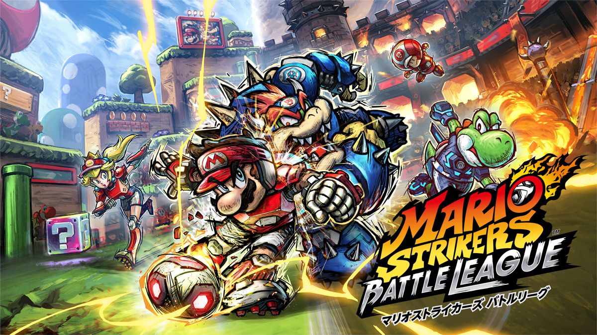 Mario Strikers: Battle League Concept Art (Nintendo.co.jp)