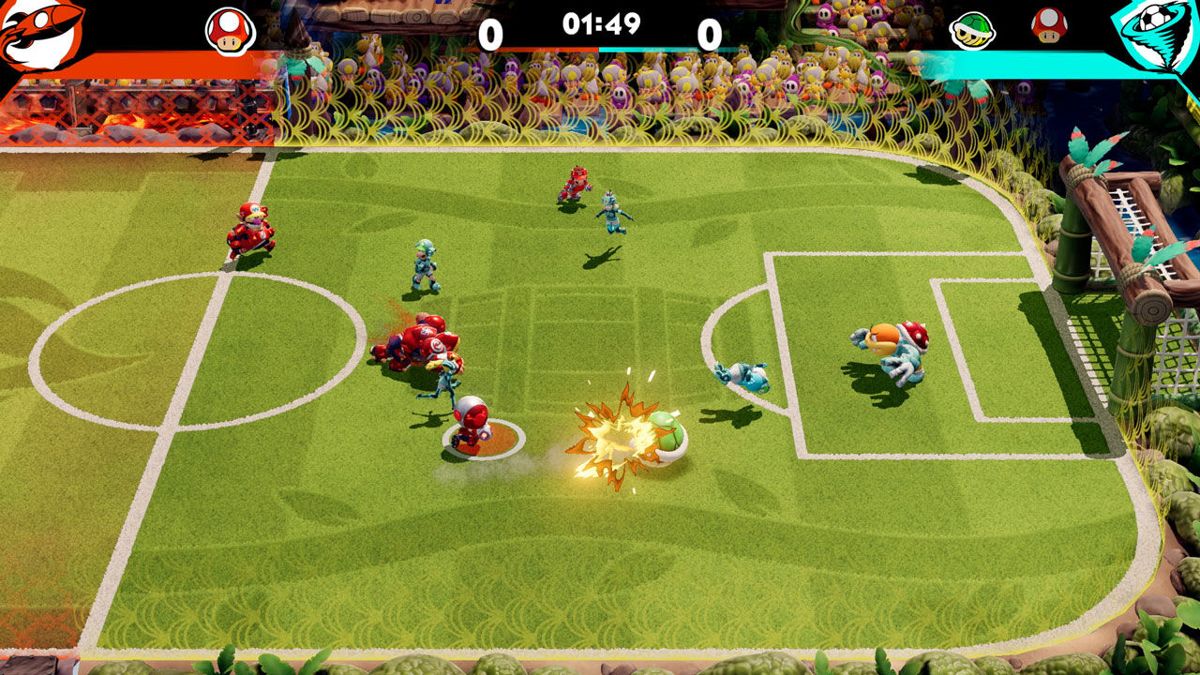 Mario Strikers: Battle League Screenshot (Nintendo.co.jp)