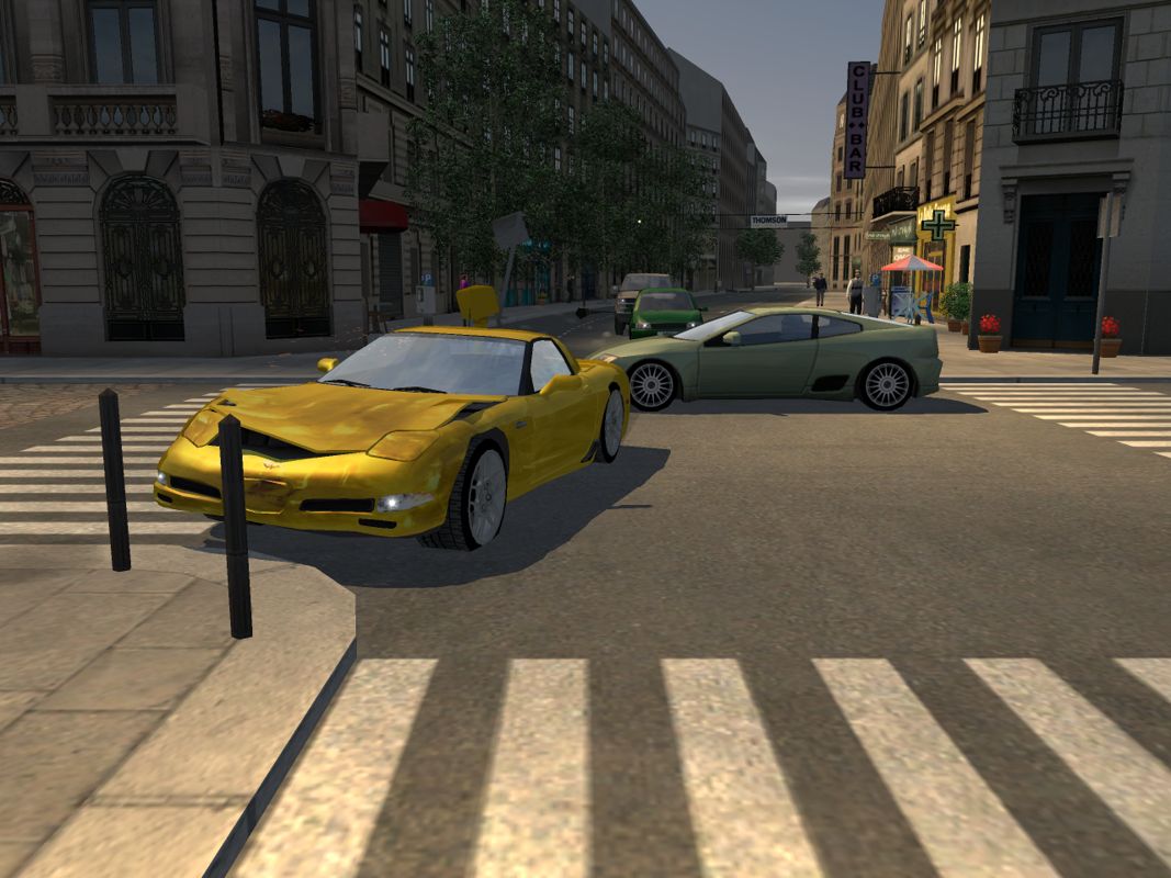Midtown Madness 3 Screenshot (X02 North America press disc): Corvette Z06