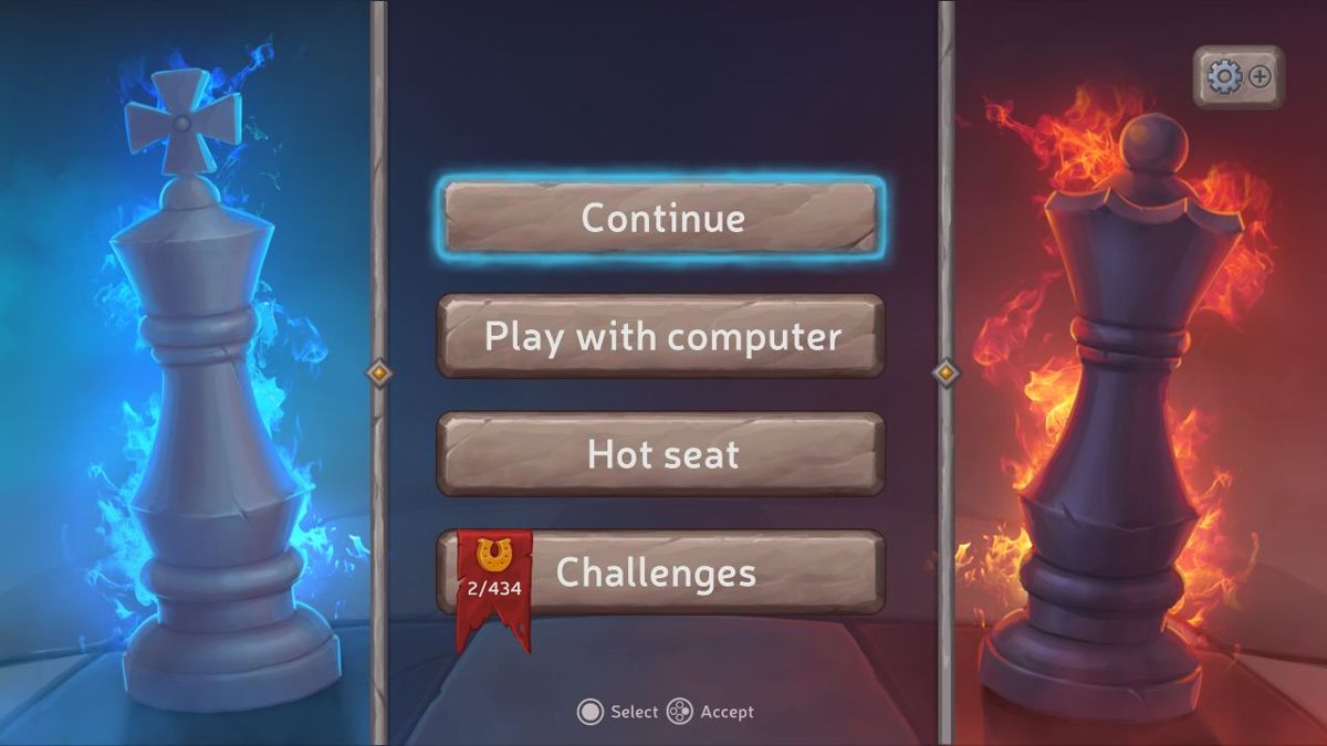 Clash of Kings Chess Screenshot (Nintendo.com.au)