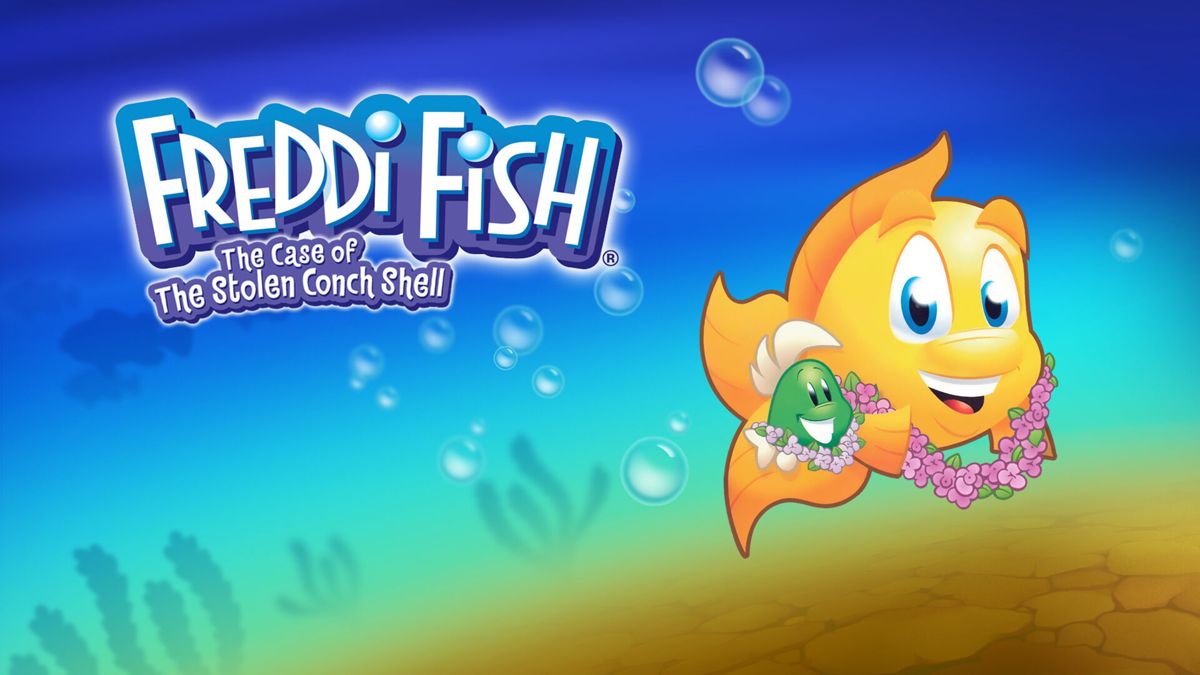 Freddi Fish 3: The Case of the Stolen Conch Shell Concept Art (Nintendo.co.jp)