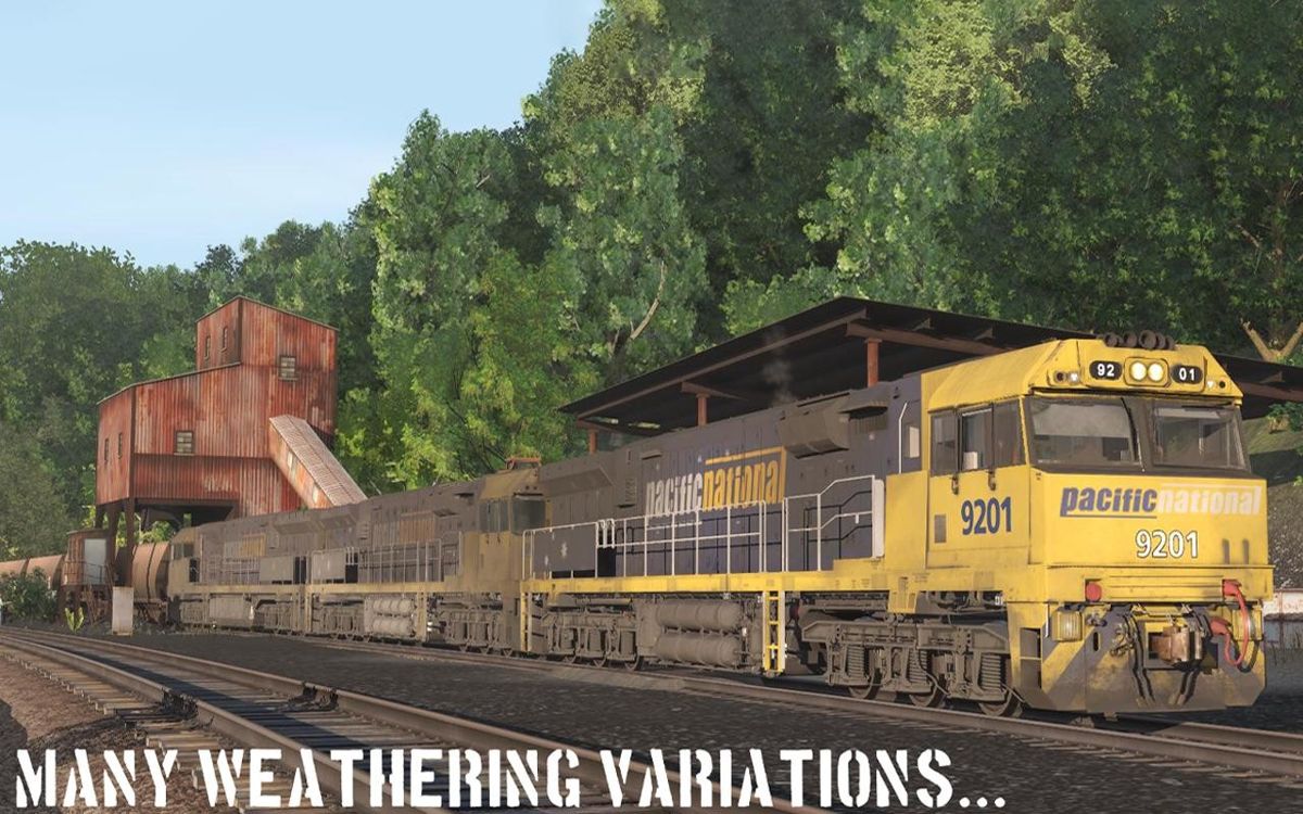 Trainz: Pacific National 92 and 93 Class Locomotives Screenshot (Steam)