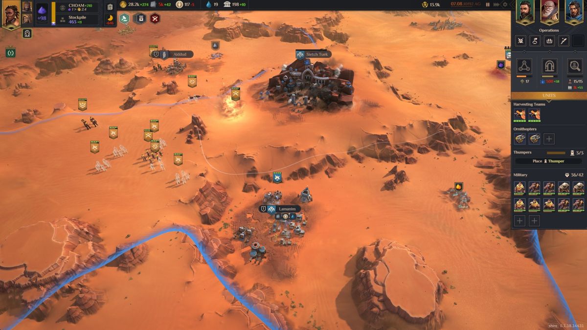 Dune: Spice Wars Screenshot (Steam)