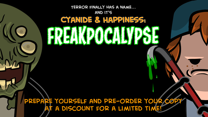 Cyanide & Happiness: Freakpocalypse Wallpaper (Kickstarter)