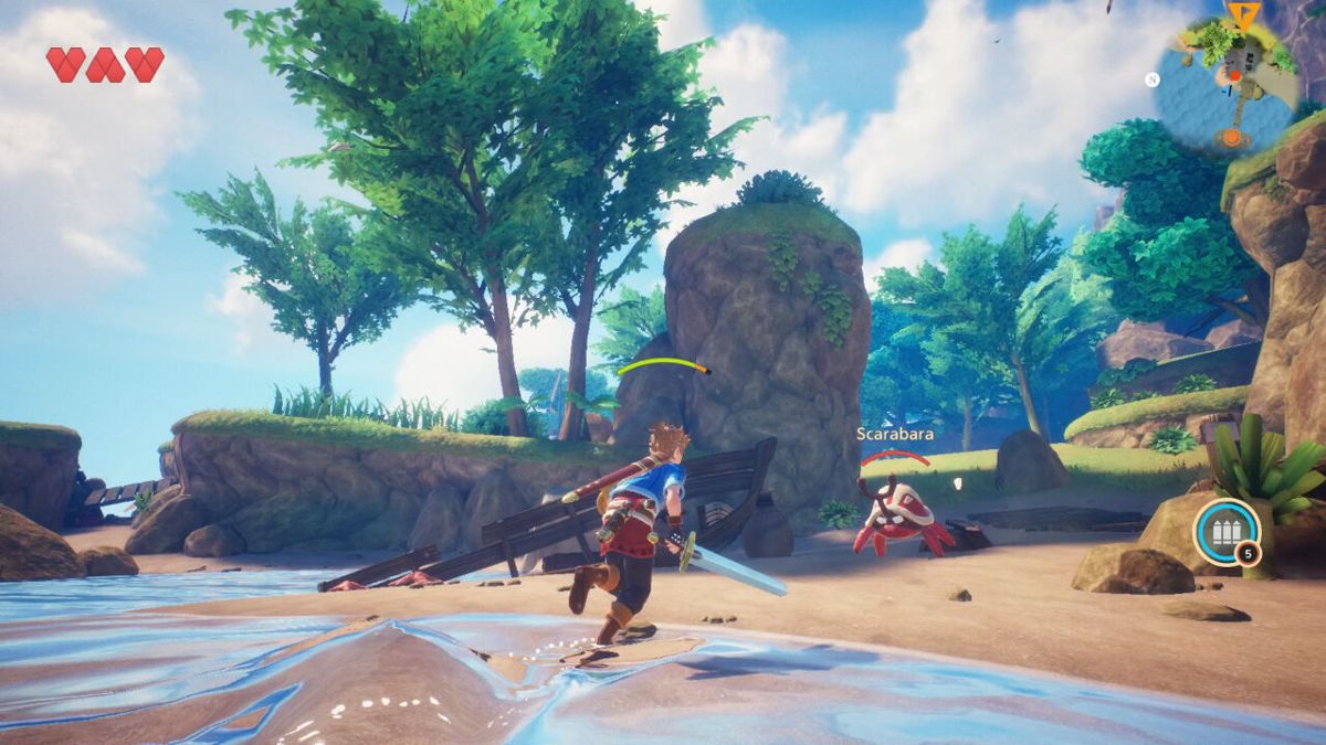 Oceanhorn 2: Knights of the Lost Realm Screenshot (Nintendo.co.jp)