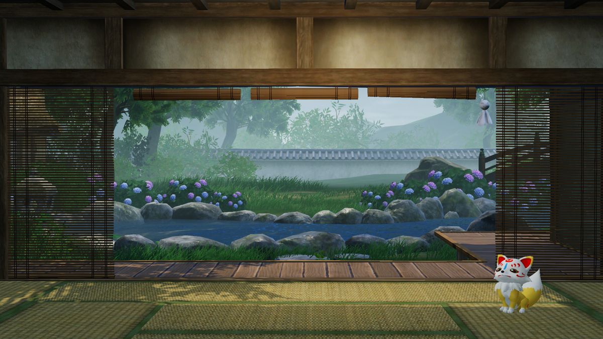 Touken Ranbu Warriors: Honmaru Backdrop 5-piece Set Screenshot (Steam)