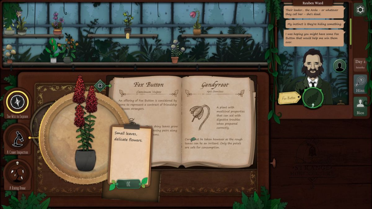 Strange Horticulture Screenshot (Steam)