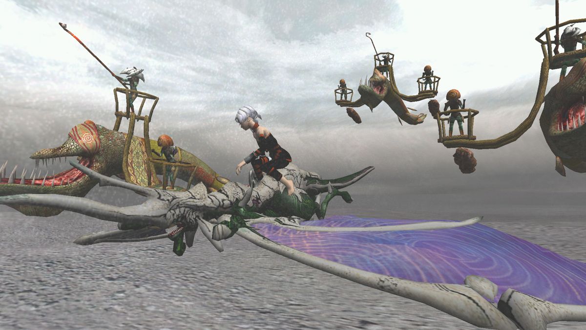 Panzer Dragoon Orta Screenshot (X02 North America press disc)