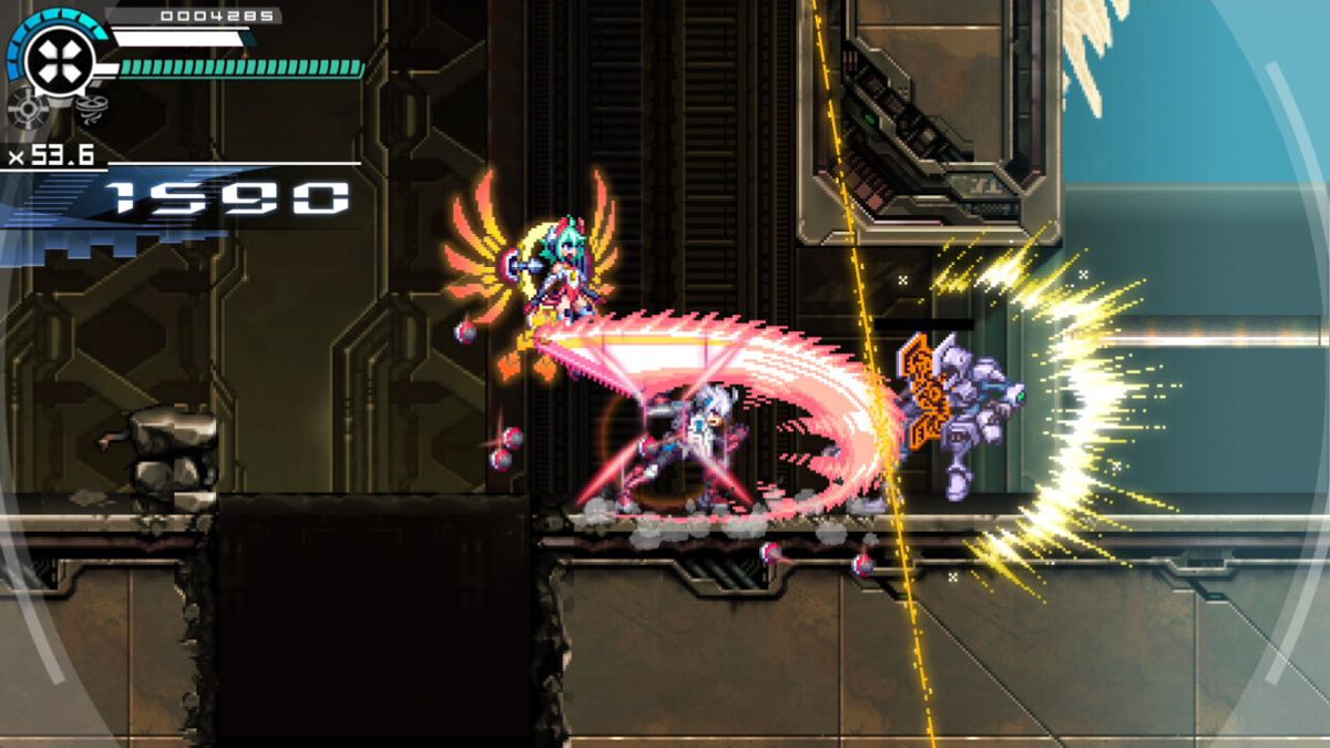 Gunvolt Chronicles: Luminous Avenger iX 2 Screenshot (Nintendo.co.jp)