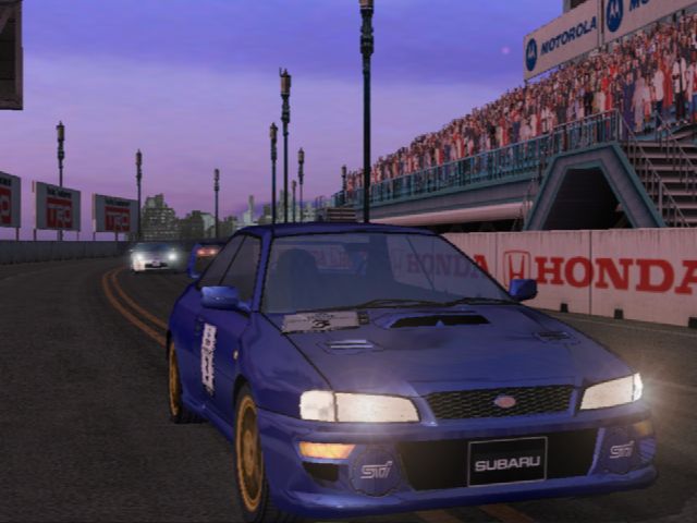 Sega GT 2002 Screenshot (X02 North America press disc)