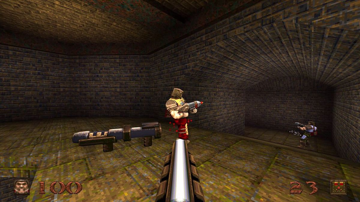 Quake Screenshot (Nintendo.co.jp)