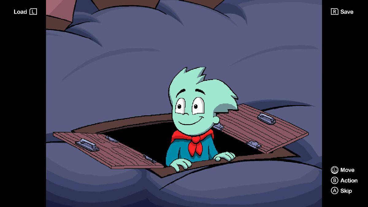 Pajama Sam 2: Thunder and Lightning aren't so Frightening Screenshot (Nintendo.co.jp)