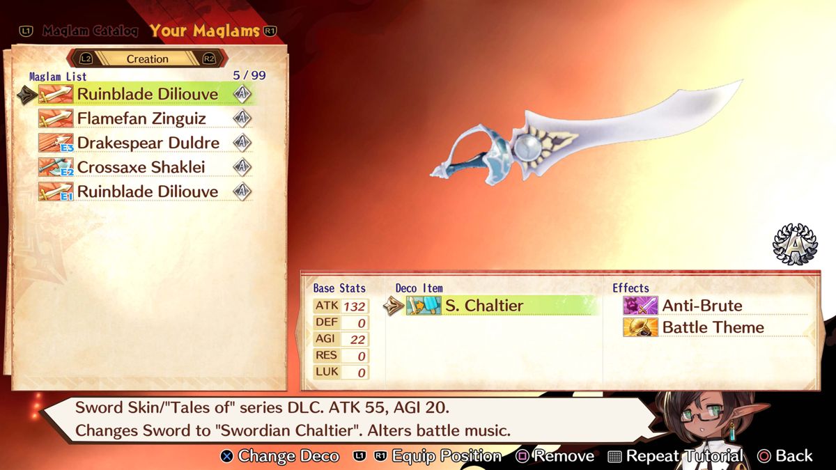 Maglam Lord: Deco Item - S. Chaltier Screenshot (PlayStation Store)