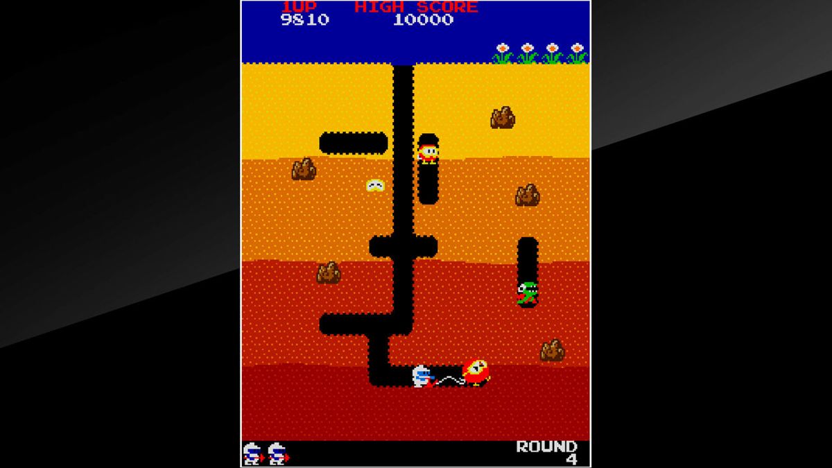 Dig Dug Screenshot (Nintendo.co.jp)