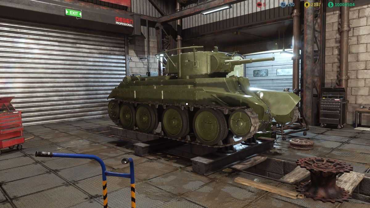 Tank Mechanic Simulator: First Supply Screenshot (Steam)