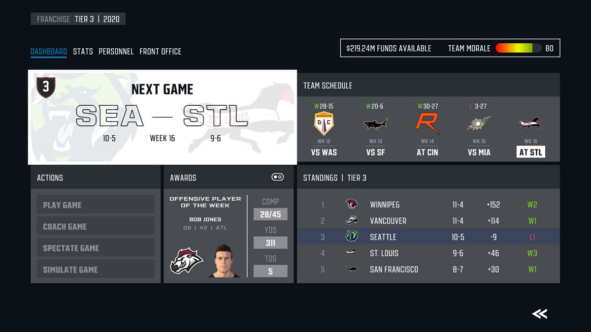 Axis Football 2020 Screenshot (PlayStation Store)