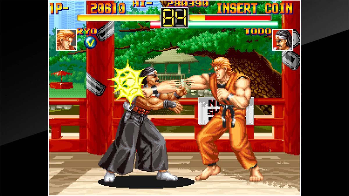 Art of Fighting Screenshot (Nintendo.co.jp)
