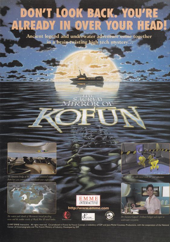 The Sacred Mirror of Kofun Magazine Advertisement (Magazine Advertisements): PC Guide (UK), May 1997