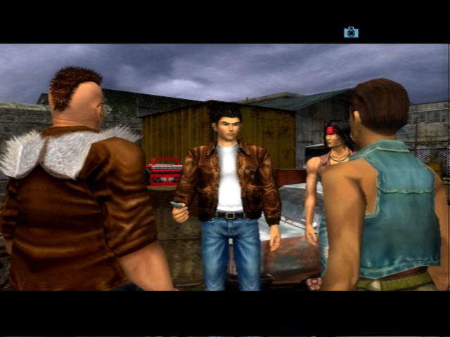 Shenmue II Screenshot (X02 North America press disc)