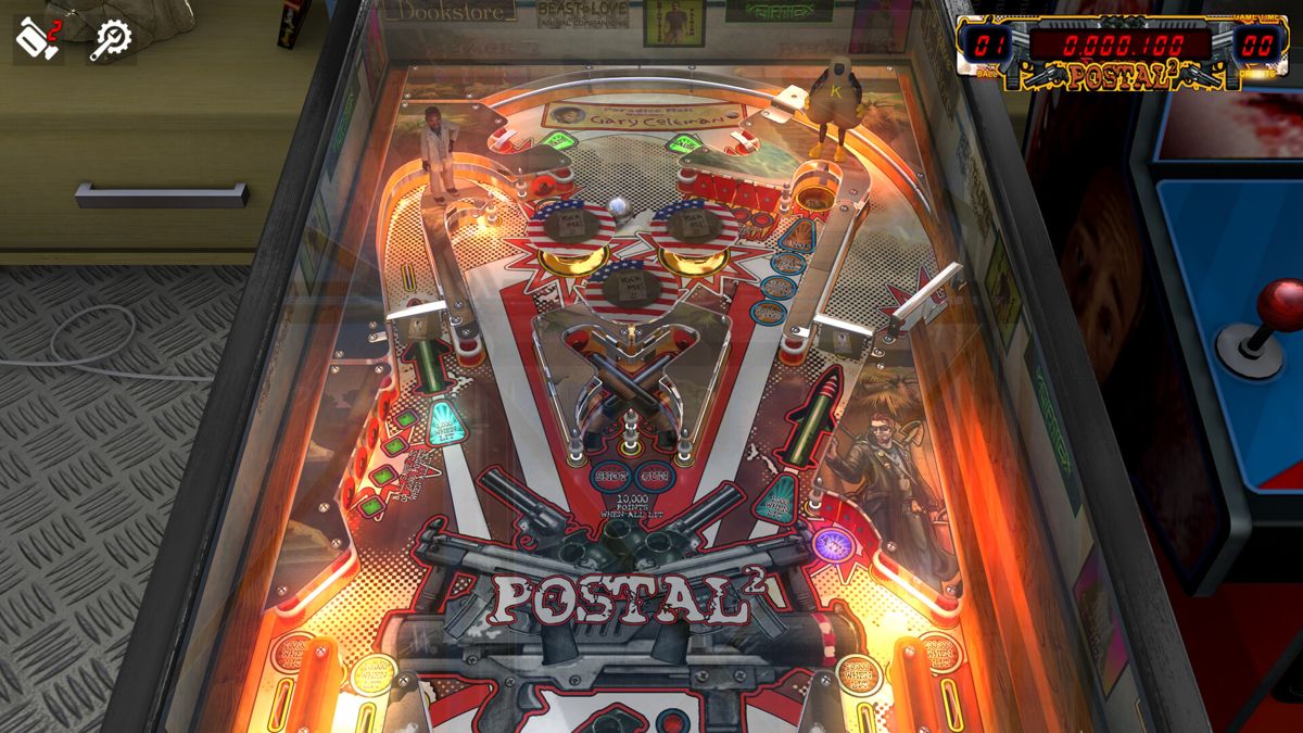 Zaccaria Pinball: Postal 2 Table Pack Screenshot (Steam)