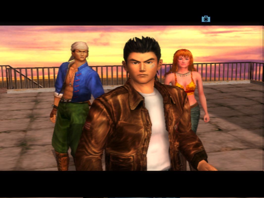 Shenmue II Screenshot (X02 North America press disc)