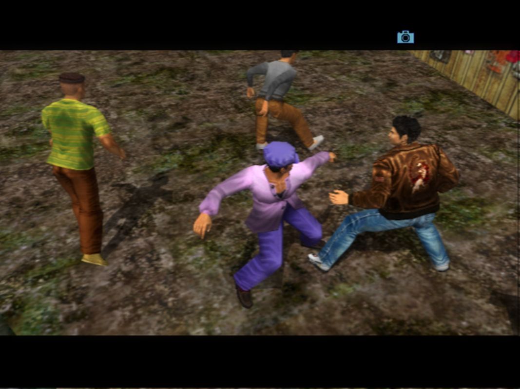 Shenmue II Screenshot (X02 North America press disc)