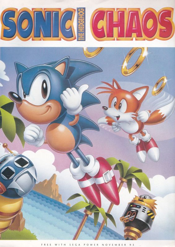 Sonic the Hedgehog Chaos Catalogue (Catalogue Advertisements): Sega Winter Collection - free with Sega Power (UK), November 1993