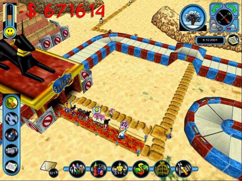 SimCoaster Screenshot (Electronic Arts UK Press Extranet, 2000-11-14): The Scarabs