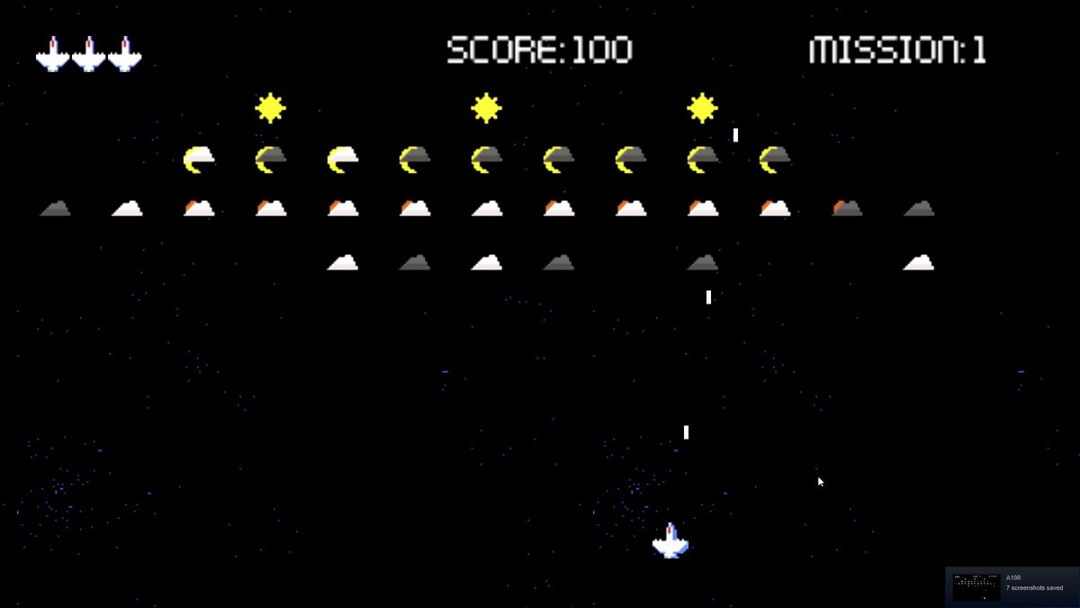 A100: Weather Invader Hard Screenshot (Steam)