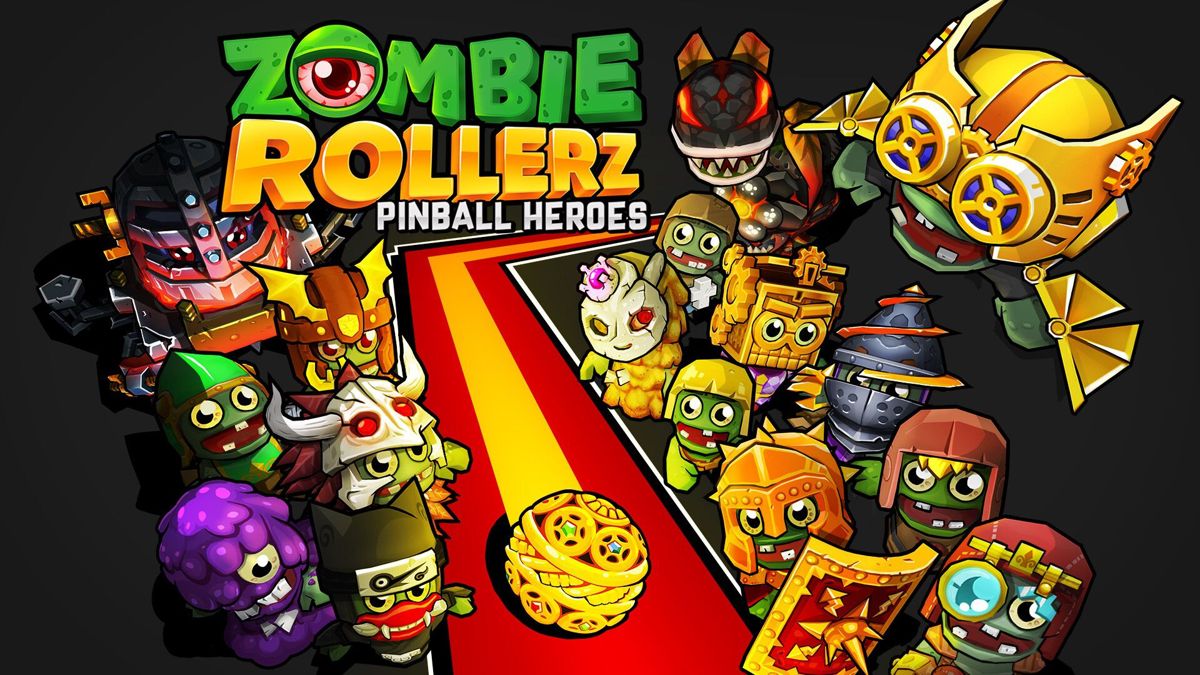 Zombie Rollerz: Pinball Heroes Concept Art (Nintendo.co.jp)