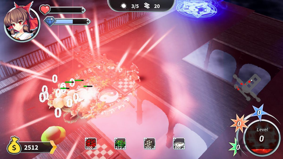 Gensokyo Defenders Screenshot (Nintendo.co.jp)
