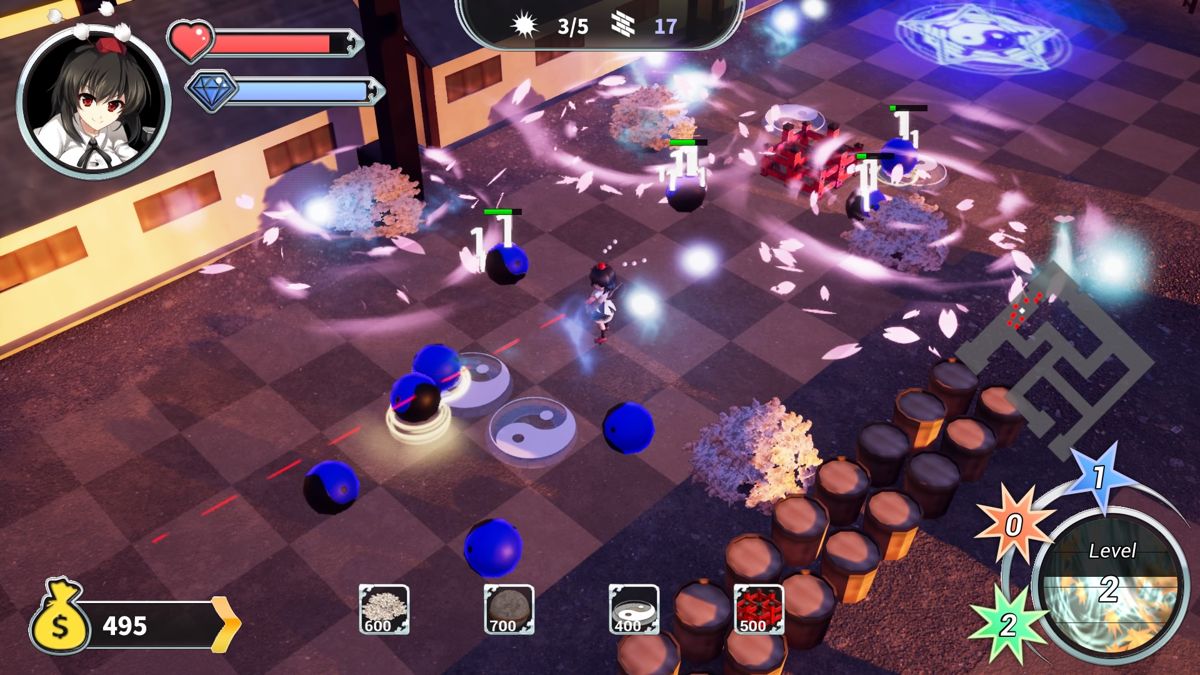 Gensokyo Defenders Screenshot (PlayStation Store)
