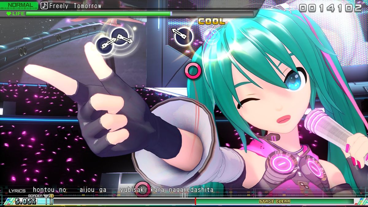 Hatsune Miku: Project DIVA Mega Mix+ Screenshot (Steam)