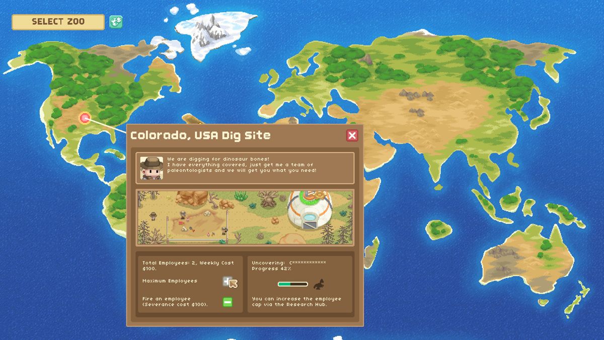 Let's Build a Zoo: Dinosaur Island Screenshot (Steam)