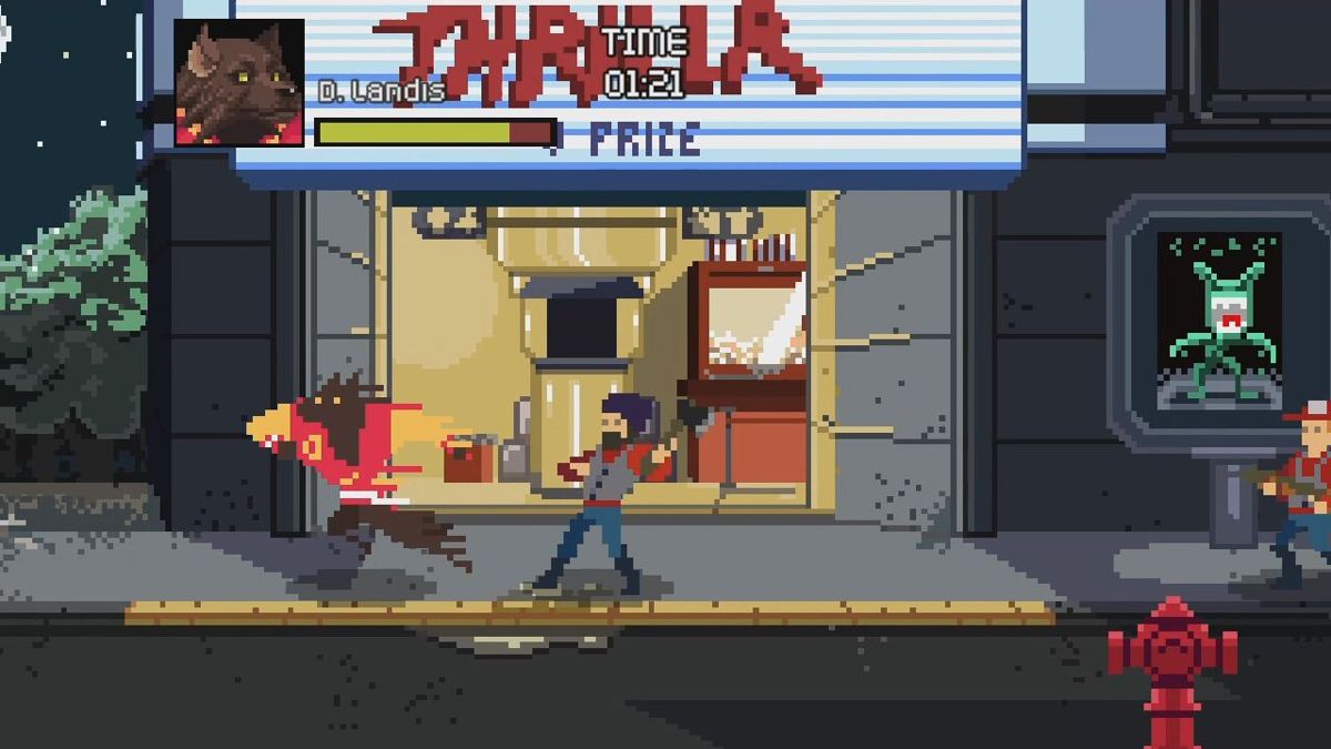 An American Werewolf in L.A. Screenshot (Nintendo.co.jp)