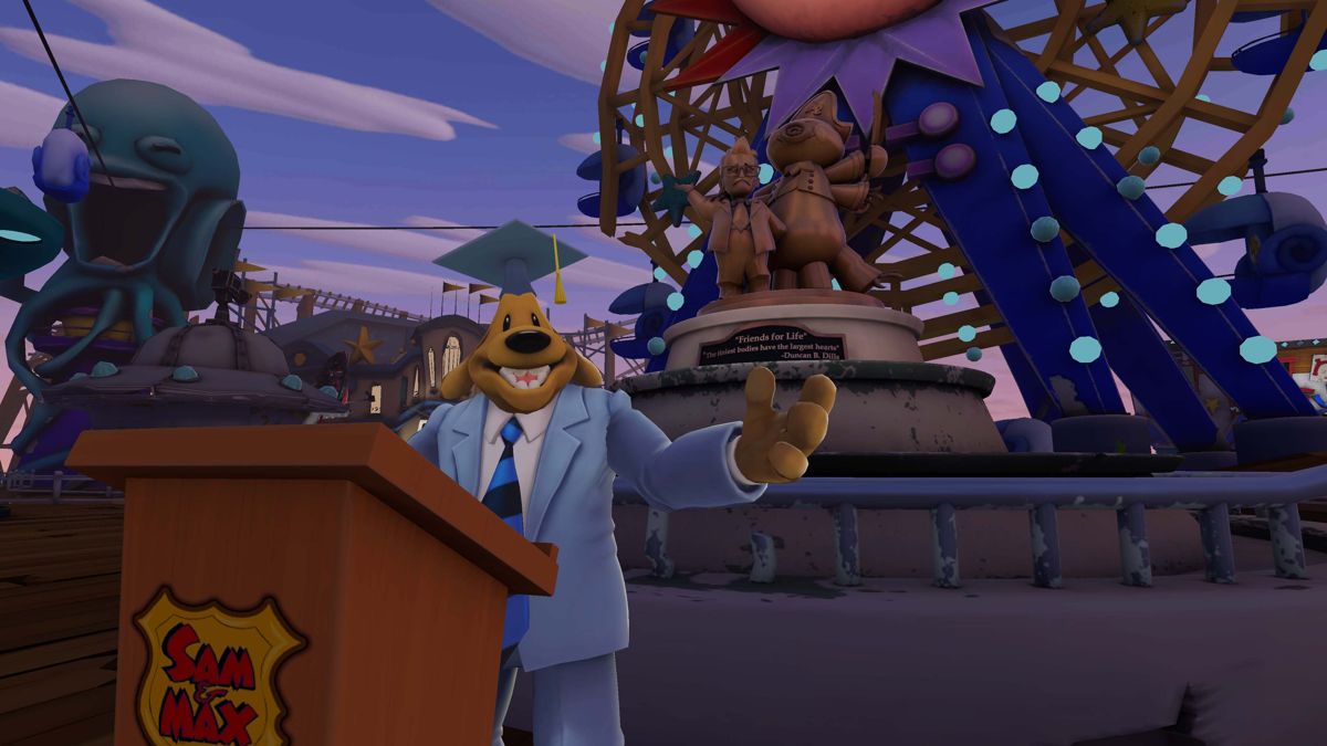 Sam & Max: This Time It's Virtual! Screenshot (PlayStation Store)
