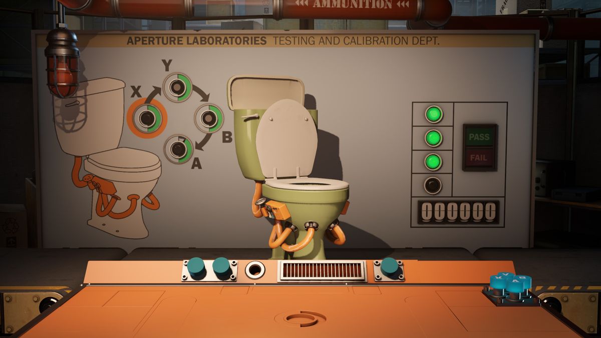 Aperture Desk Job Screenshot (Steam)