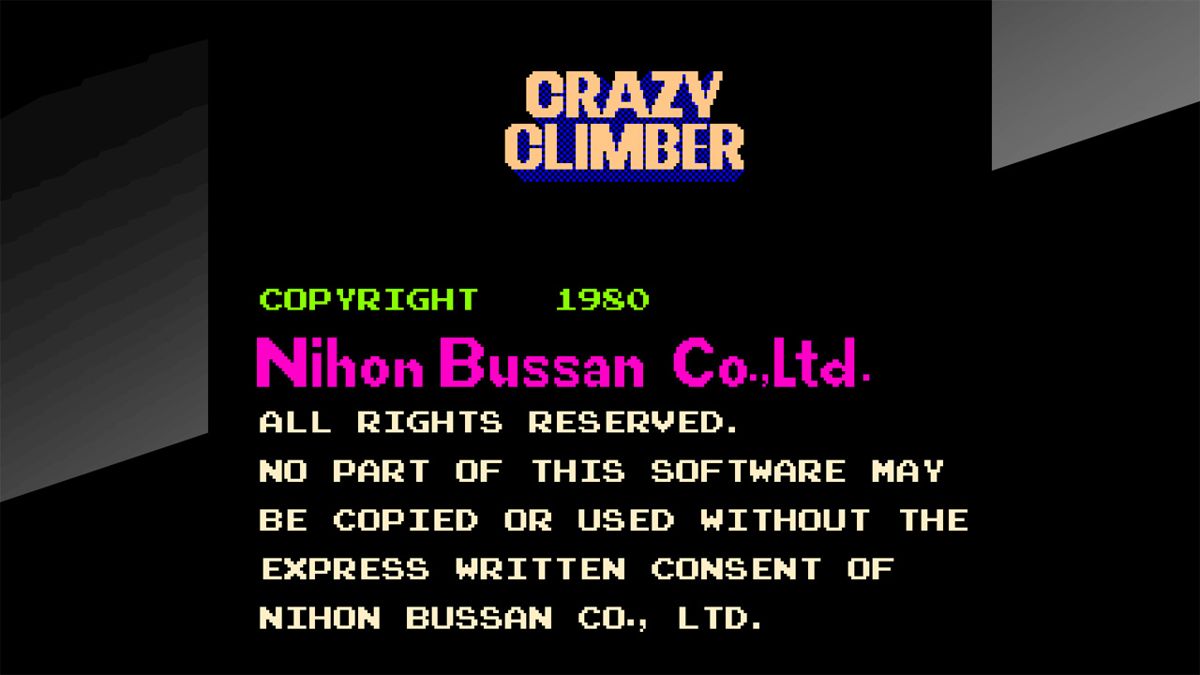 Crazy Climber Screenshot (PlayStation Store)