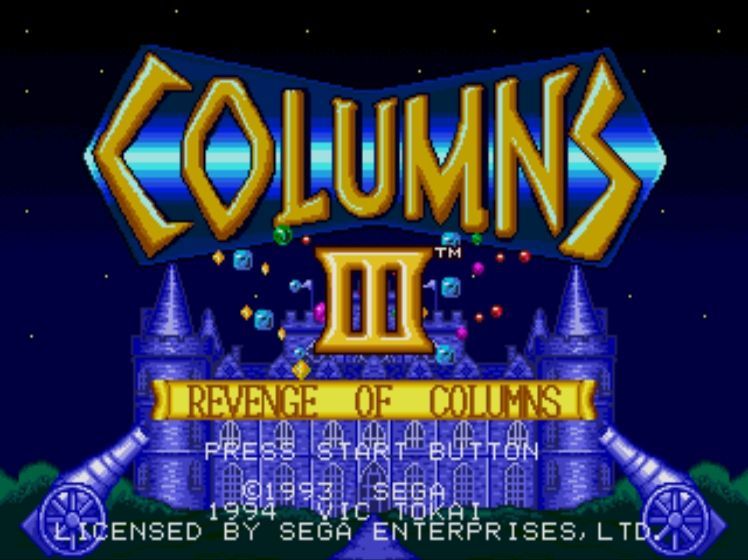 Columns III: Revenge of Columns Screenshot (Steam)
