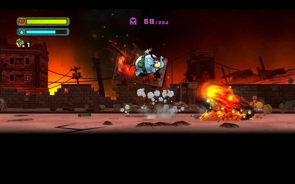 Tembo the Badass Elephant Screenshot (Steam)