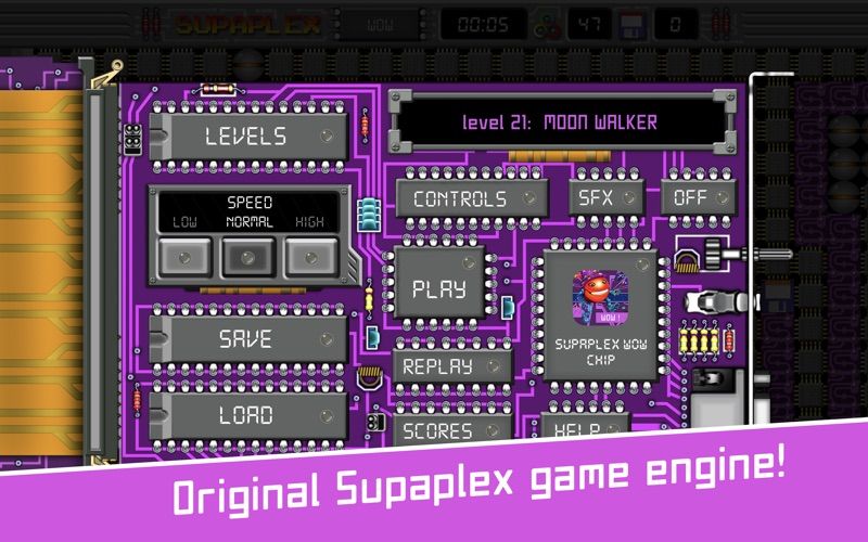 Supaplex Wow! Screenshot (iTunes Store Mac)