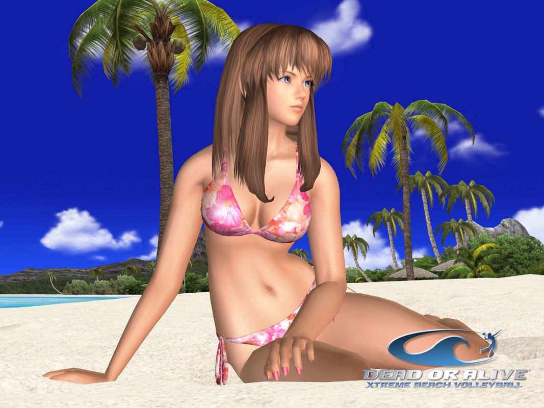 Dead or Alive: Xtreme Beach Volleyball Screenshot (X02 North America press disc): Hitomi
