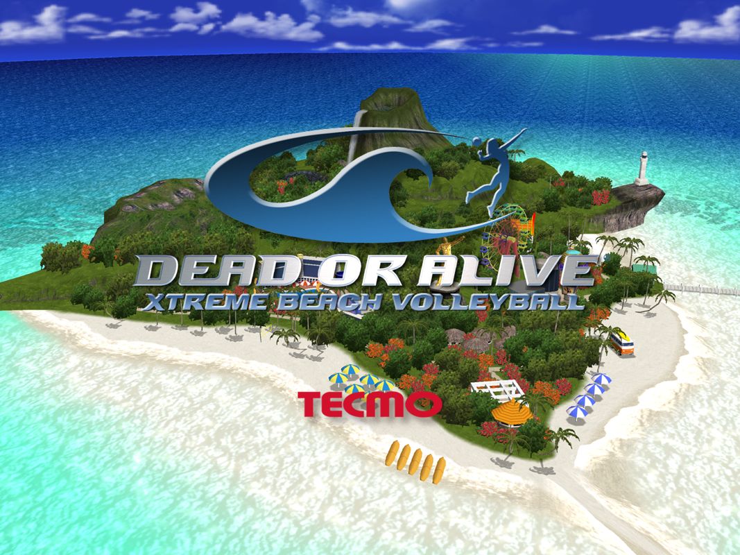 Dead or Alive: Xtreme Beach Volleyball Screenshot (X02 North America press disc): DOA XBV