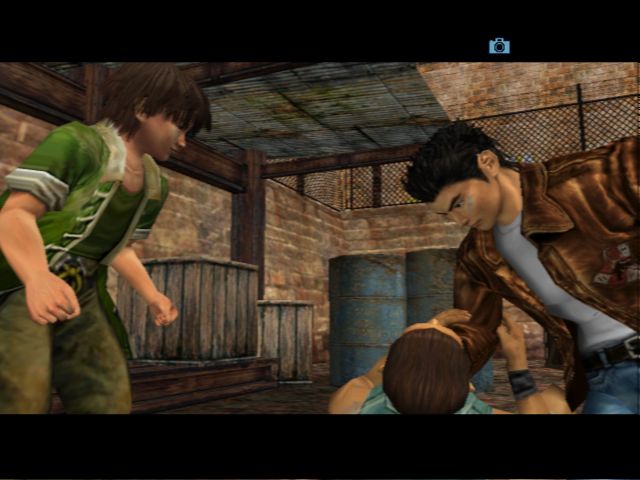 Shenmue II Screenshot (X02 North America press disc)