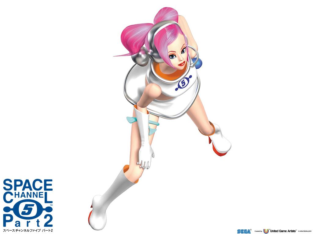 Space Channel 5: Part 2 Wallpaper (Official Website): Ulala
