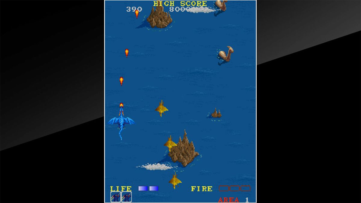 Dragon Spirit Screenshot (Nintendo.co.jp)