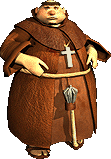 Robin Hood: The Legend of Sherwood Render (Official website, 2003): Friar Tuck Lady Marian’s confessor. He is said to enjoy a good meal. Apart from this he is a masterly brewer of beer- and makes barley beer primarily for his own consumption. As Lady Marian’s confessor he feels under an obligation to her, and this is why he does his best to help her and Robin.