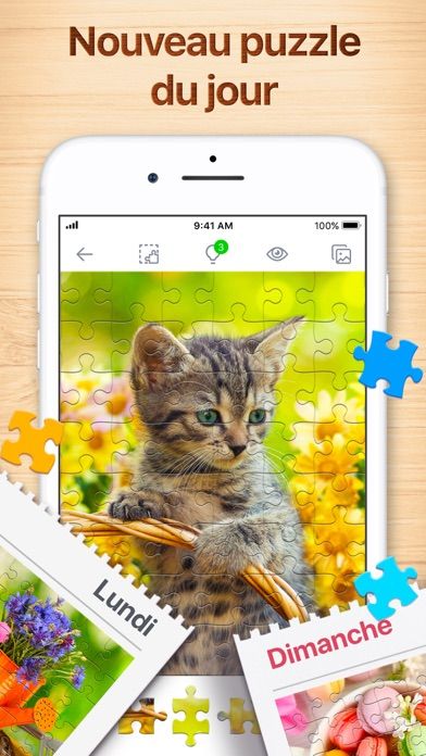 Jigsaw Puzzles Screenshot (iTunes Store (France))